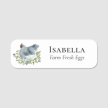 Negócio de Ovos da Granja de Frango Floral