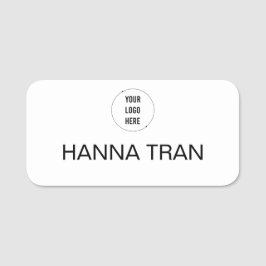 Etiqueta De Nome Negócios justificados