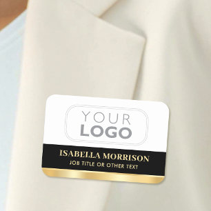 Etiqueta De Nome Nome do logotipo comercial personalizado ID Gradaç
