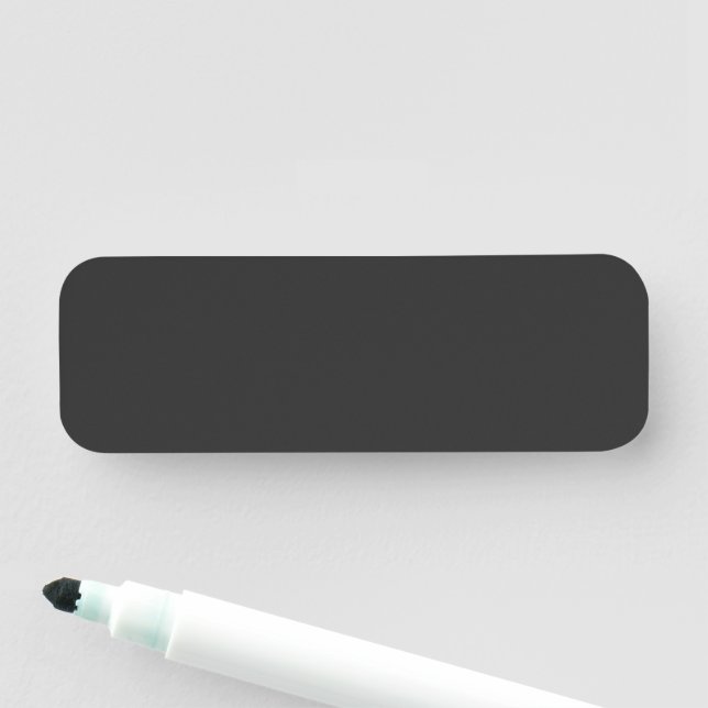 Etiqueta De Nome Nova foto personalizada a preto e branco de um clo (In Situ)