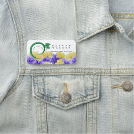 Etiqueta De Nome o seu logótipo aqui, flores de prados de cor verde