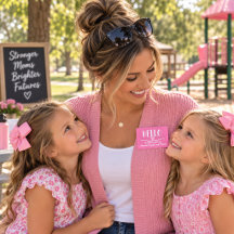 Olá Mãe Menina Rosa Nomes Mamãe