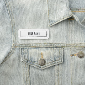 Etiqueta de Nome Personalizada – Rótulo Desenhado 