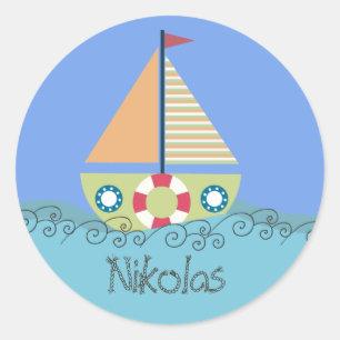 Etiqueta de Nome Personalizado da festa de anivers