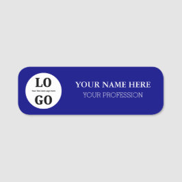 Etiqueta de Nome Personalizado para Funcionário