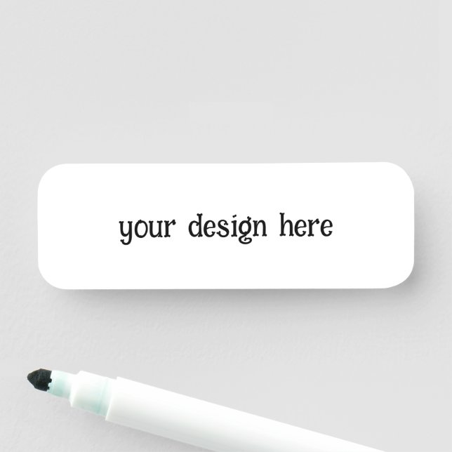 Etiqueta De Nome Personalizar ou Customizar  (In Situ)