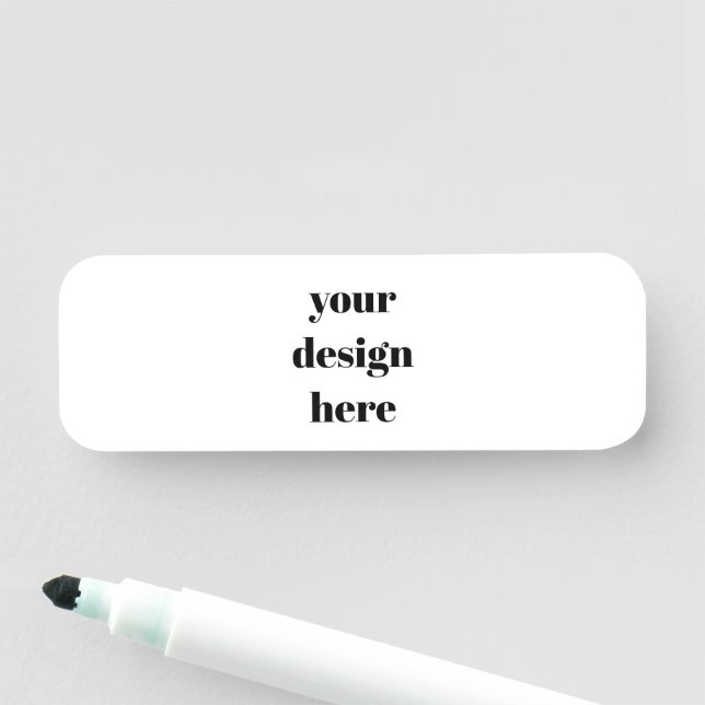 Etiqueta De Nome Personalizar ou personalizar (In Situ)