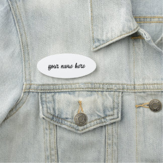 Etiqueta De Nome Personalizar ou personalizar