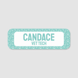 Etiqueta De Nome Pet Business