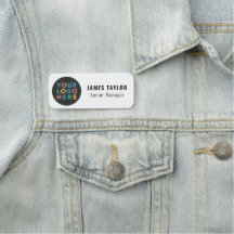 Pino de Segurança Magnética do Funcionário do Logo