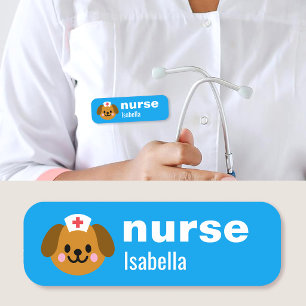 Etiqueta De Nome Placa de Identificação de Enfermeira Nome Personal