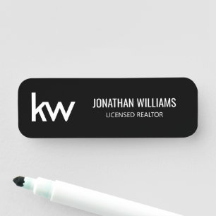 Etiqueta De Nome Placa de Identificação Keller Williams