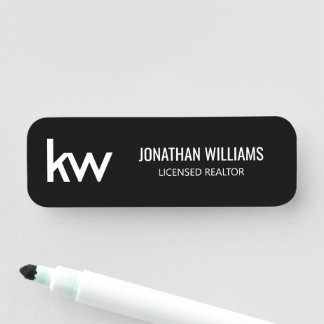 Etiqueta De Nome Placa de Identificação Keller Williams