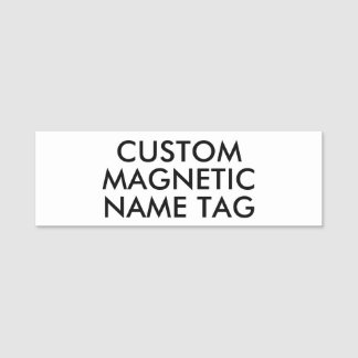 Etiqueta De Nome Placa de identificação magnética personalizada 3"