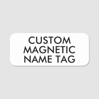 Etiqueta De Nome Placa de Identificação Magnética Personalizada Arr