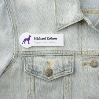 Etiqueta De Nome Placas Personalizadas de Nome de Arte de Linha do
