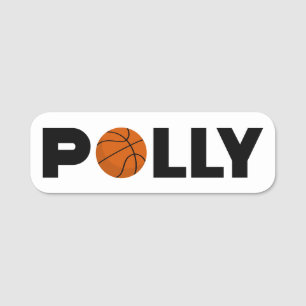 Etiqueta De Nome Polly Basball