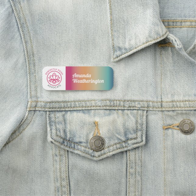 Etiqueta De Nome POSH perfeito (In Situ)