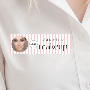 Etiqueta de Nome Profissional de Beleza Slim Strip
