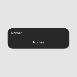 Etiqueta De Nome Pulseira de Nome Clássico para Treinamento com Pre