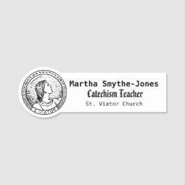 Etiqueta De Nome Roundel of Rua Viator of Lyon the Catechist (LD 01