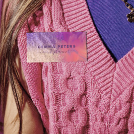 Etiqueta De Nome Script de Caligrafia da Folha de Ouro Puro, Rosa, 