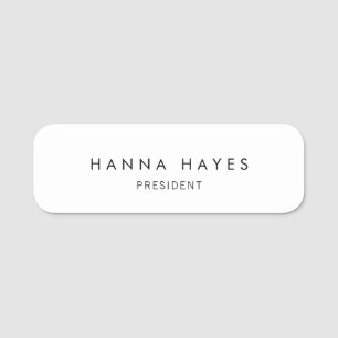 Etiqueta De Nome Tulano SDT