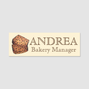 Etiqueta De Nome Welsh Bara Brith Bread British Bakery Wales UK