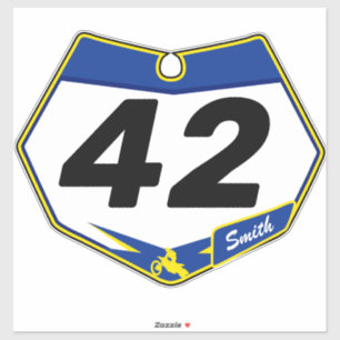 Etiqueta de número de camisa