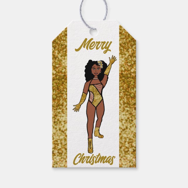 Etiqueta de Oferta de Dançarino Personalizado Dour (Frente)