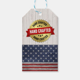 Etiqueta de oferta de negócios artesanal