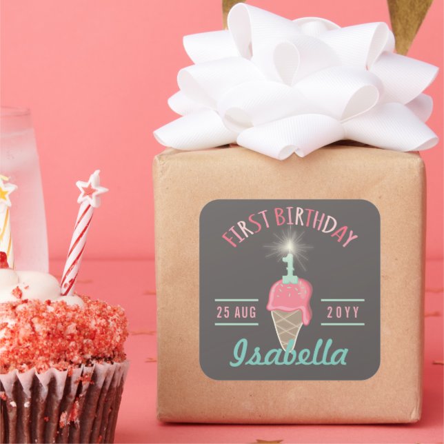 Etiqueta de Oferta de primeiro aniversario Reparad (Festa)