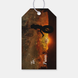 Etiqueta de Oferta de Swing de Pneus para Criança