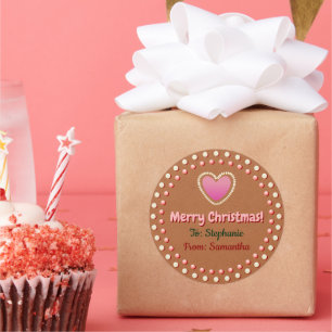 Etiqueta de Ofertas Xmas Personalizadas para Bisco