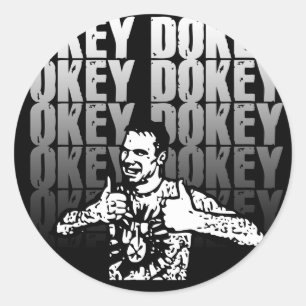 Etiqueta de Okey Dokey