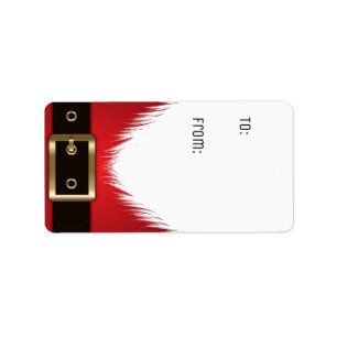 Etiqueta de Papais noeis de presentes