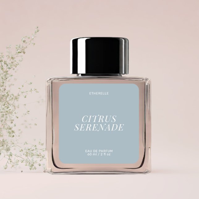 Etiqueta de perfume moderna, adesivo elegante de p (Criador carregado)