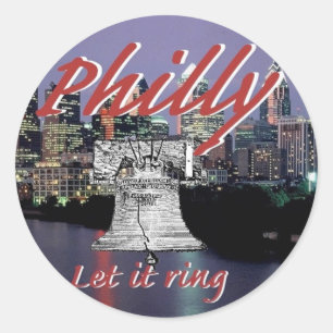 Etiqueta de Philadelphfia Pensilvânia