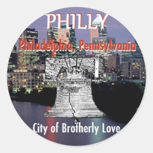 Etiqueta de Philadelphfia Pensilvânia