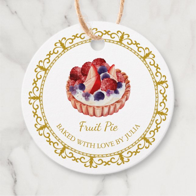 Etiqueta de Pie Hang Homemade (Frente)