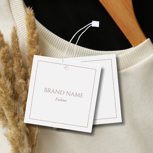 Etiqueta de preço branco Dourada e Elegante modern (Criador carregado)