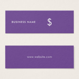 Etiqueta de preço branco roxo, simples e Na moda