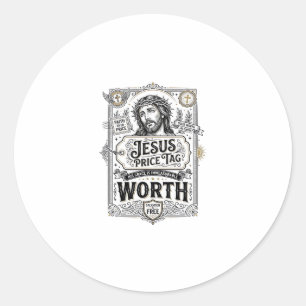 Etiqueta de preço de Jesus vale a pena Jesus Etiqu