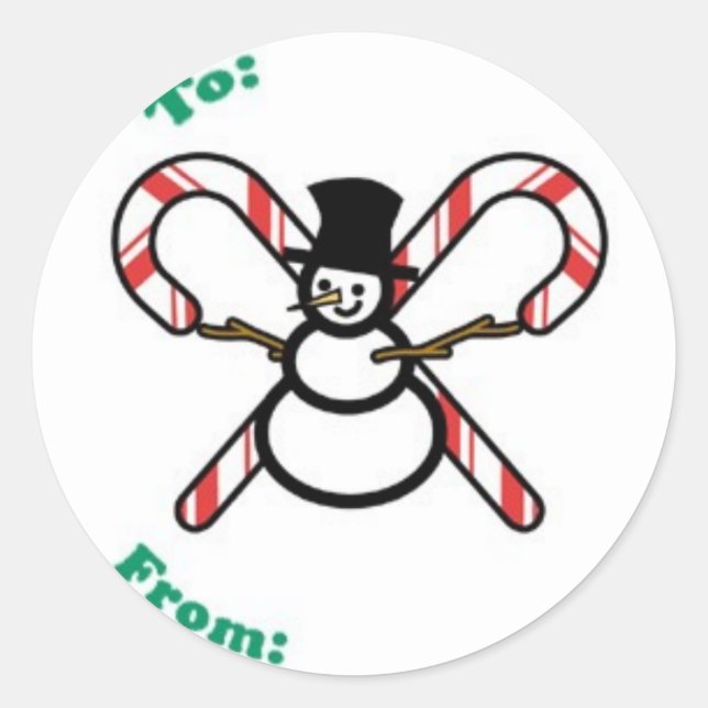 Etiqueta de Presente (Frente)