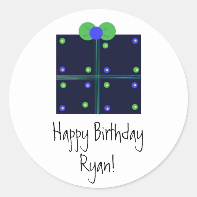 Etiqueta de Presente (Frente)