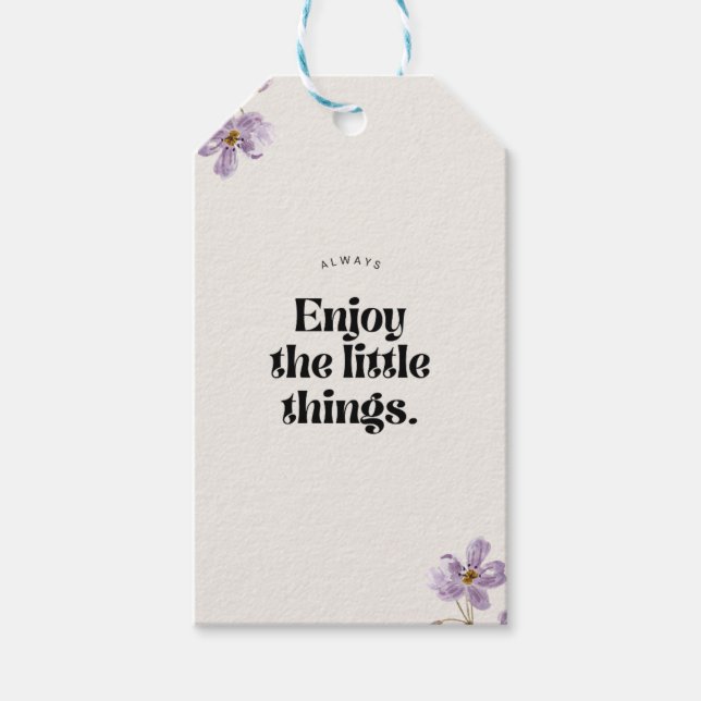 etiqueta de presente (Frente)