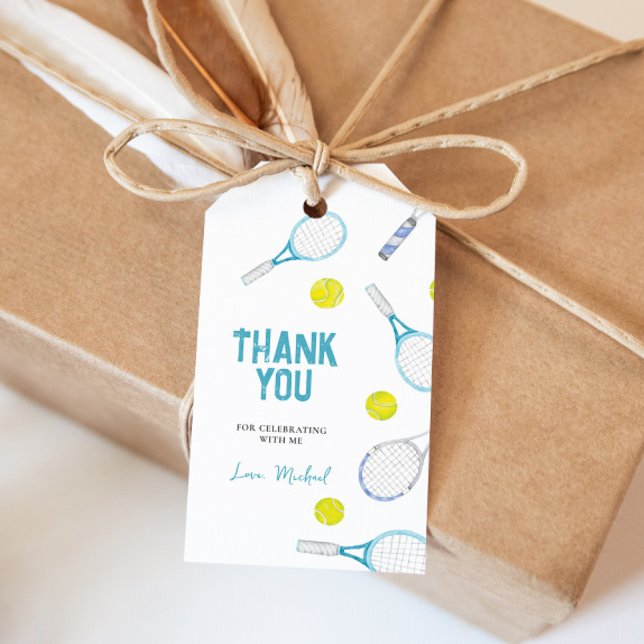 Etiqueta de presente de aniversário com tema de es (Criador carregado)