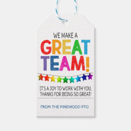 Etiqueta de Presente de Apreciação