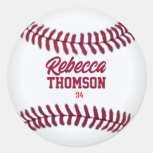 Etiqueta de Presente de Baseball para Presentes In