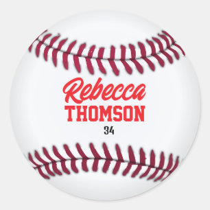 Etiqueta de Presente de Baseball para Presentes In